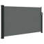 Auvent latéral rétractable vidaXL anthracite 47,2 x 236,2 po-113768715-130824825