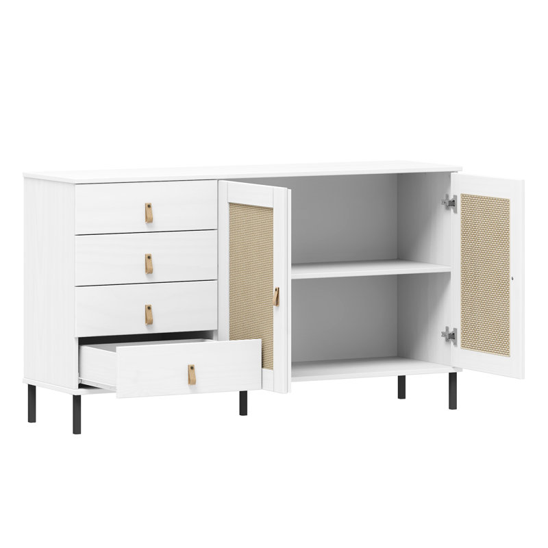 Stockham 140cm Sideboard, White
