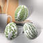 3 Piece Glodine Leaf Relief Egg Assorted Set