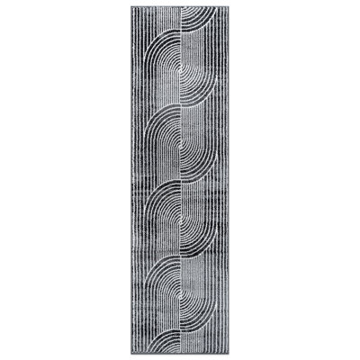 Rambo Contemporary Arch Knot Design Area Rug
