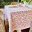 Beatrice Round Tablecloth - Pink And Green-2131737666