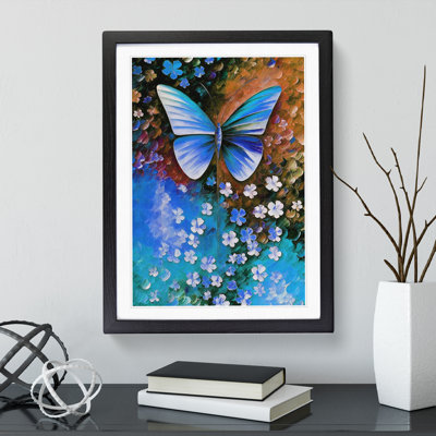 Solo Butterfly - Single Picture Frame Print