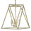 Ansley 4 - Light Candle Style Geometric Chandelier
