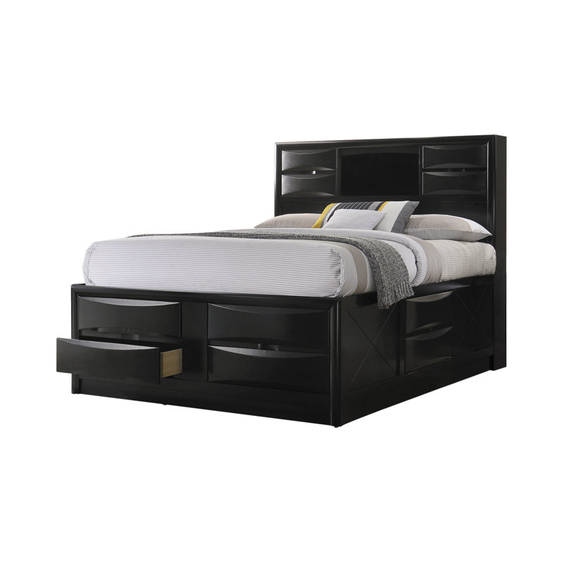 Aaishah Bookcase Bed, King