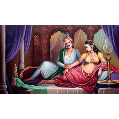Royal Seduction Oil Painting On Canvas | Oil Painting On Canvas