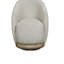 Chaise pivotante en bois - plume d'Amazonie