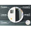 Huldar Glass Flat Wall Mirror