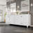 Minnich 84"W x 22"D Double Sink Bathroom Vanity with Undermount Porcelain Sink-101787646-101787644