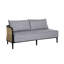Havana 57" Wide Outdoor Loveseat with Cushions-69958847-63361302-62363212
