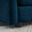 Fauteuil d'appoint moderne avec repose-pieds, fauteuil club de salon, fauteuil rembourré en chenille
