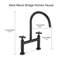 Robinet de cuisine 2 trous Bridge-75105605