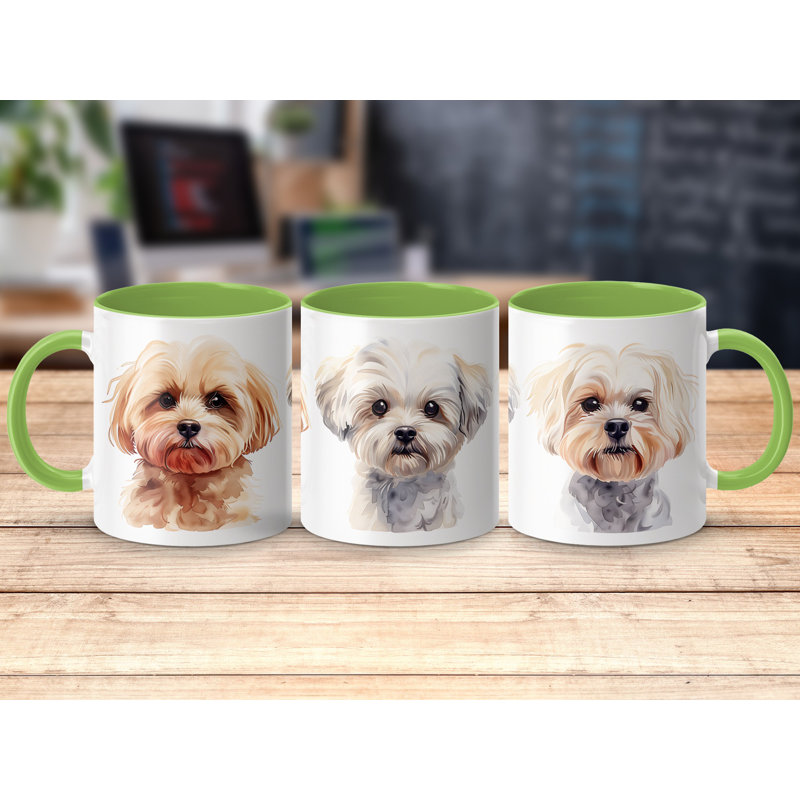 Mug, Light Green, 3