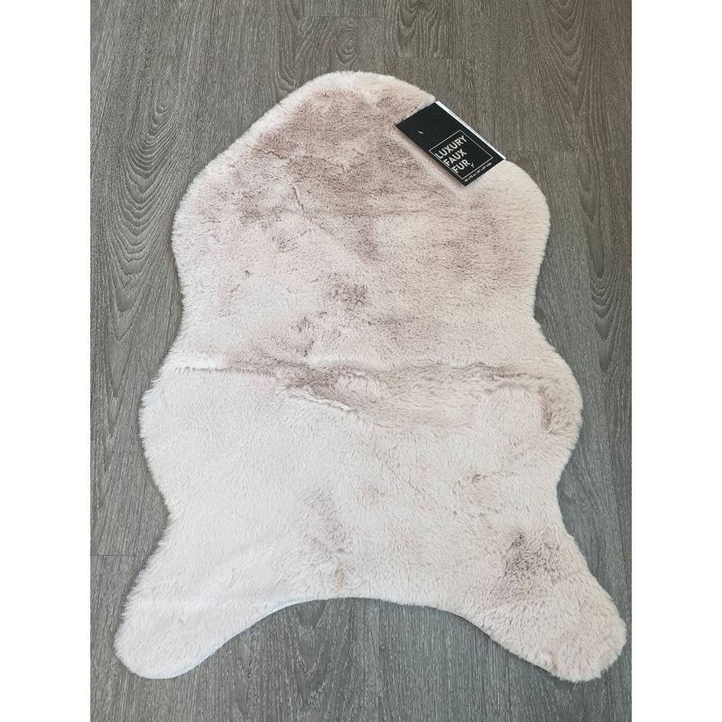 Tapis beige tissé à la machine, Nouveauté 2 pi x 3 pi