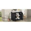 Organisateur de meuble-lavabo 36 po avec lavabo en céramique, ensemble de rangement pour salle de bain, espresso rétro