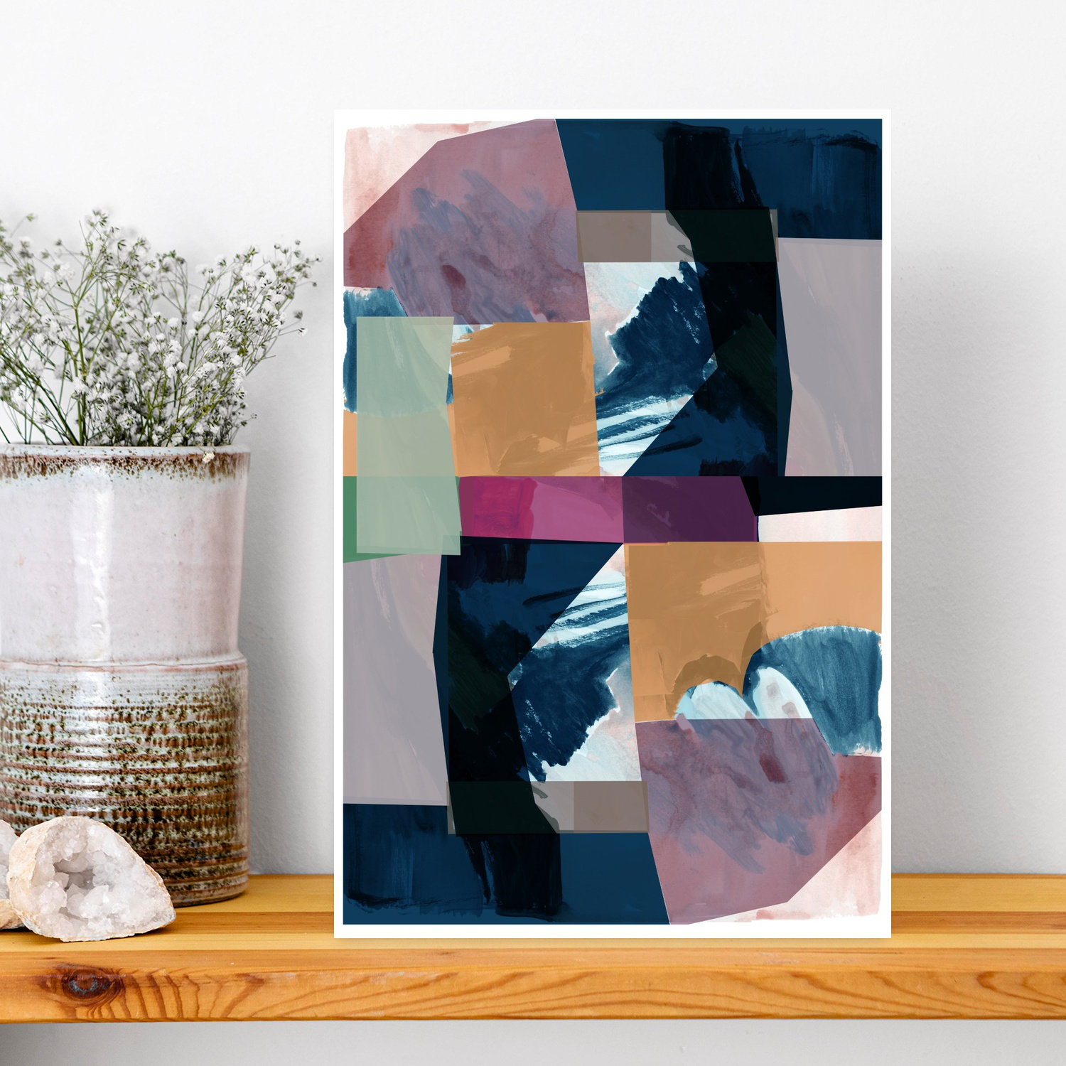 George Oliver Constructed Calm Abstract Contemporary Wall Art | Wayfair
