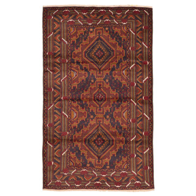 Teimani Brown Rug 4'0" x 6'8"