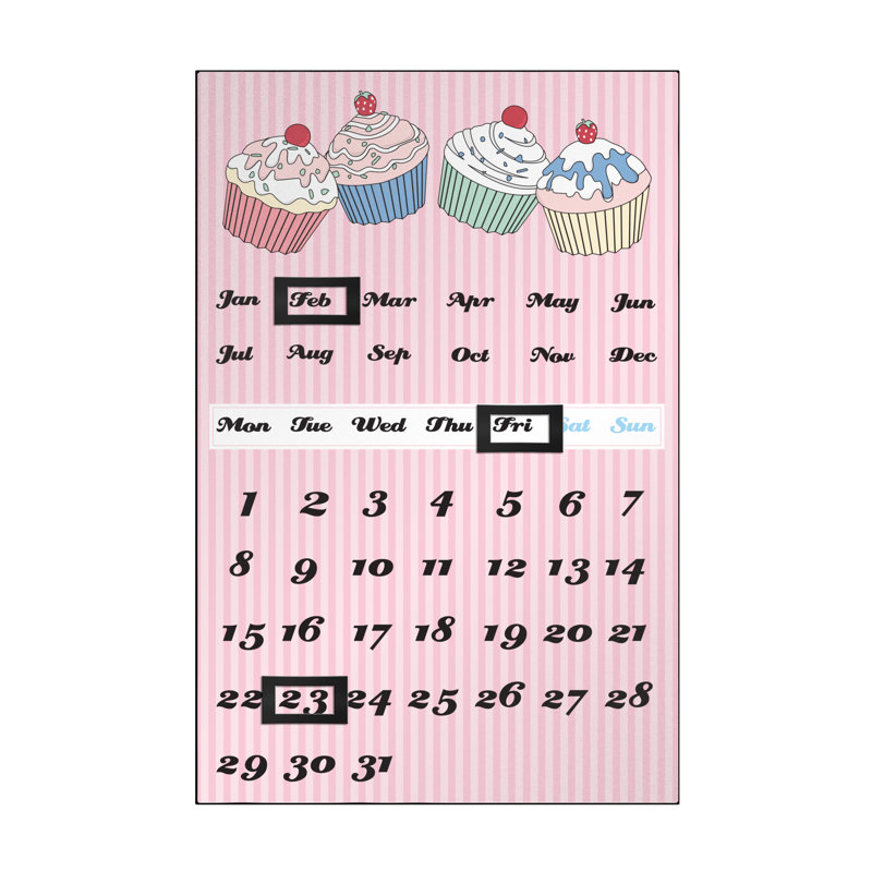 Cupcake Magnets, Pink