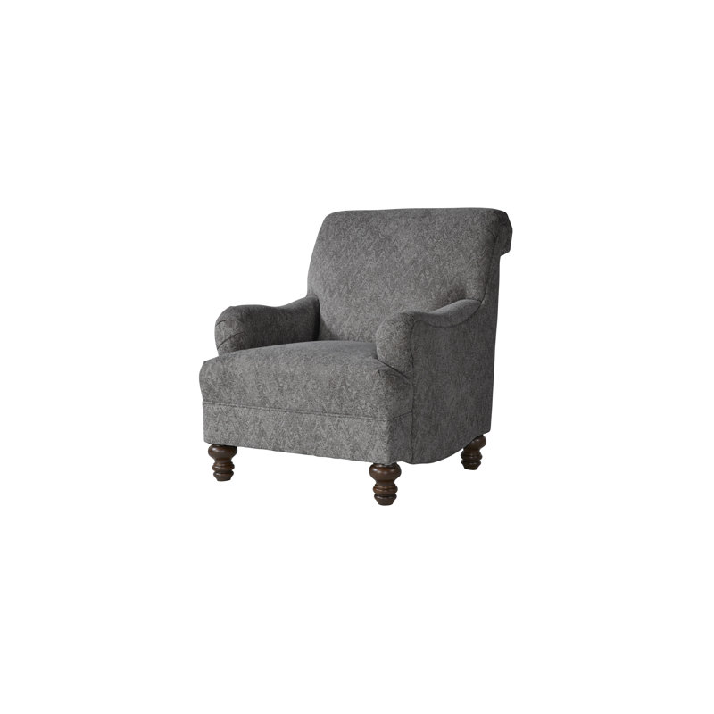 Fauteuil en polyester de 33,5 po de largeur Tylor, 100% polyester Sonic Ash