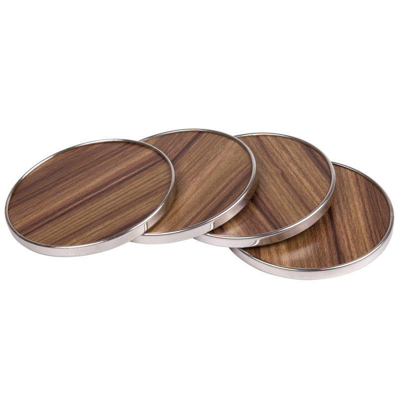 Wood Round 1 Piece Coaster