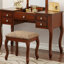 Ensemble de coiffeuse classique avec tabouret-698714226