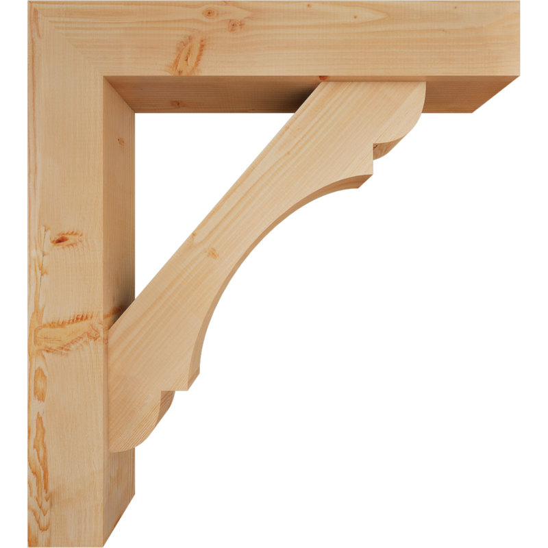 Support de bloc olympique avec entretoise décalée, 40 x 36, Sapin Douglas de l 7 1/2 (lisse)