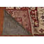 Red Wool Oushak Indian Runner Rug 3x8