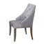 Ensemble de 2 chaises d'appoint rembourrées Flannelette