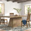 Clarendon 40" Solid Wood Pedestal Dining Table