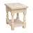 Nikolai Solid Wood Top End Table