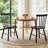 Phaong 17" Wide Mid-Century Modern Windsor Back Wood Modern Dining Chairs-138171742
