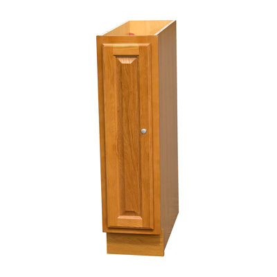 Honey Amber Raised Panel Base Cabinet