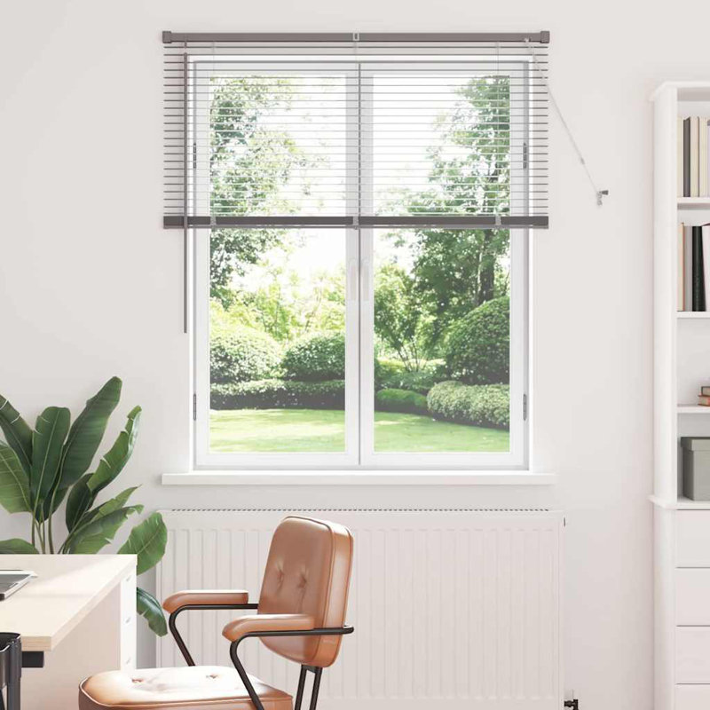 Venetian Blind, 130cm L x 110cm W, Silver