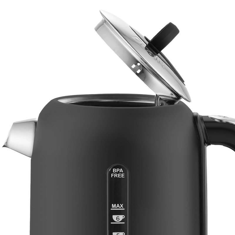 1.7L Classic Quiet Boil Kettle, Black