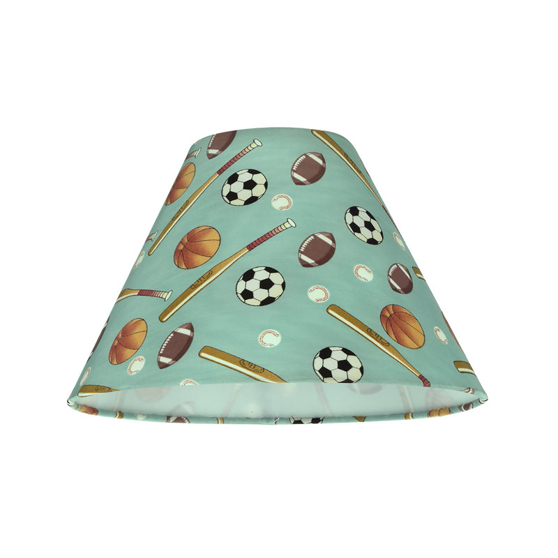 7'' H Elastic Fabric Empire Lamp Shade