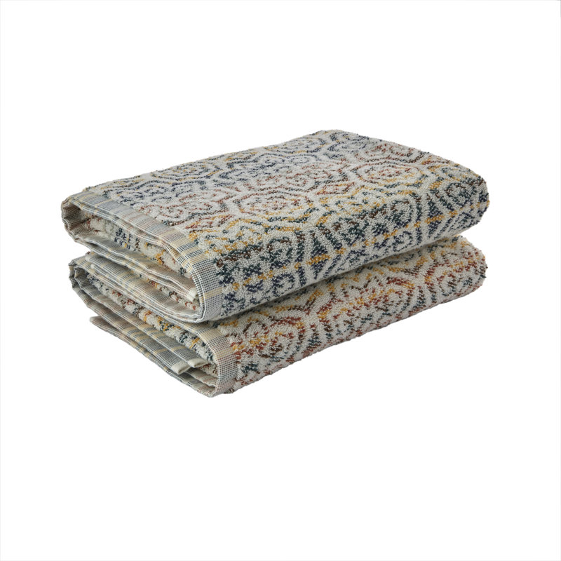 Cotton Midweight Jacquard Bath Towel