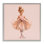 Art de giclée encadrée par une ballerine rose par Andrea Haase