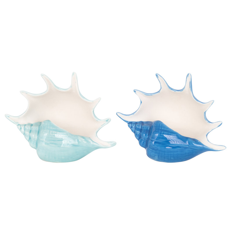 2 Piece Ceramic Tabletop Votive Holder Set