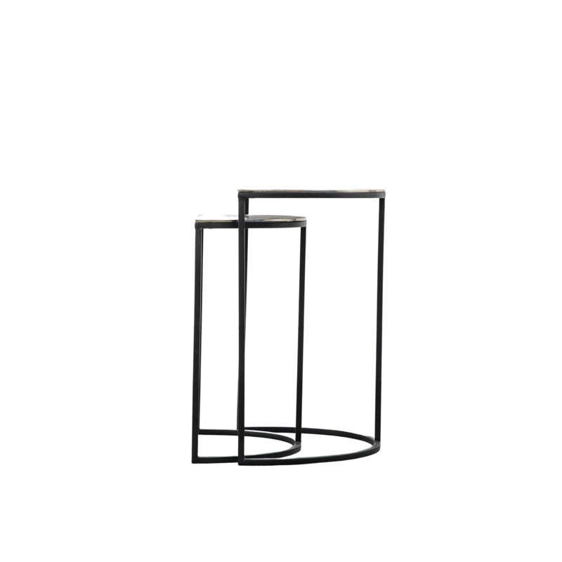 Kirshe 2 Piece Nest of Tables