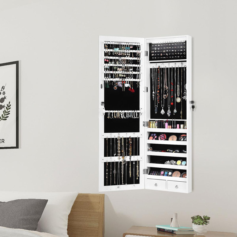 Armoire à bijoux de 14,5 po de largeur Anser