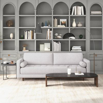 Chism 88" Square Arm Sofa with Reversible Cushions