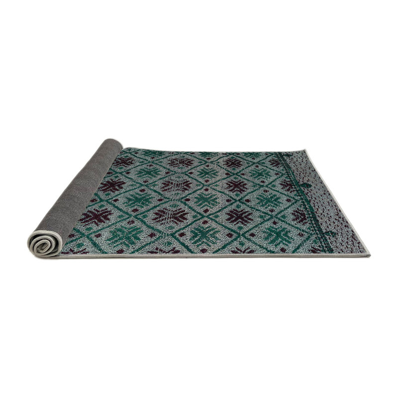 Abstract Indoor Rug, Round 4'