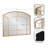 Arched Window Pane Wall Mirror-106331234
