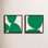 Green Ink. Set Of 2 by Lee Lessem