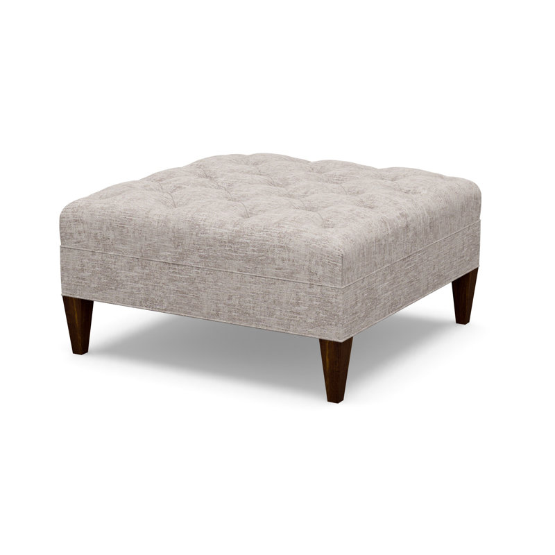 Square Ottoman, Walnut, 9637-80