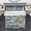 Modern Gold Timetable II - Ensemble de housse de couette Glam - Microfibre de polyester-38758623