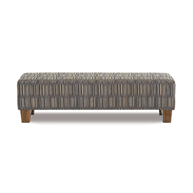 Taos Upholstered Bench, 18" H x 60" W x 17" D