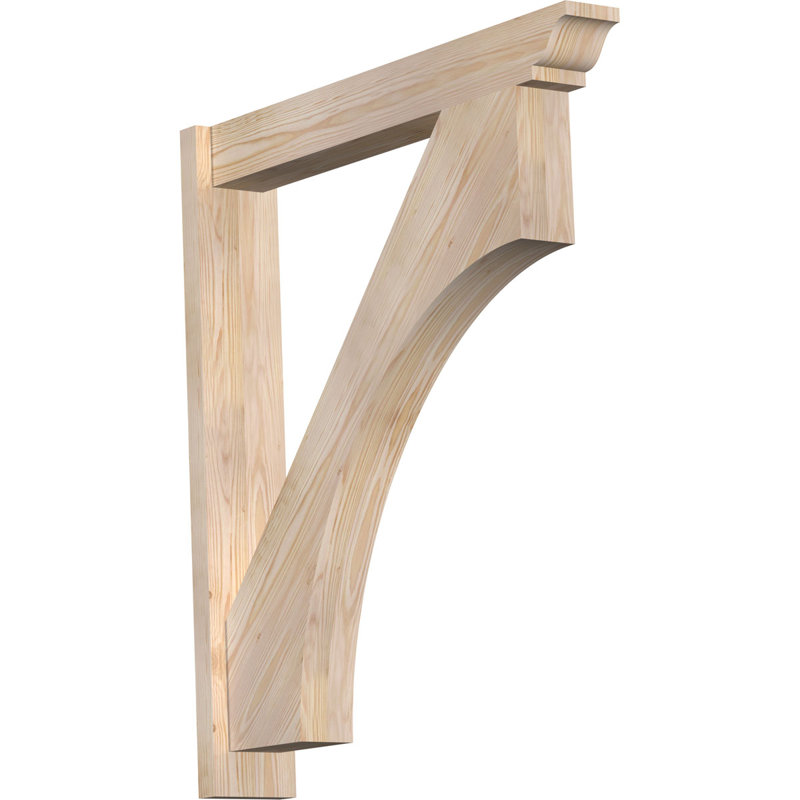 Persienne en bois Westlake, Cèdre rouge occidental l 7 1/2 po (lisse), P 34 po x H 38 po