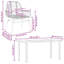 Rectangular 7 - Piece 6 - Person 200Cm L Outdoor Table Set-573031314