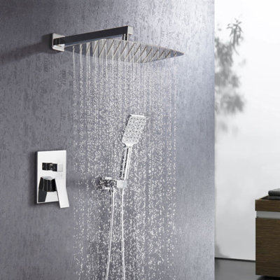 Système de douche complet avec valve brute