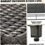 Wicker Outdoor Daybed,Rattan Daybed,Backrest Loveseat